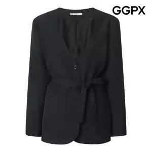 (GGPX) GQ3JK002B 타이 앤 벨트 투웨이 립포켓 자켓