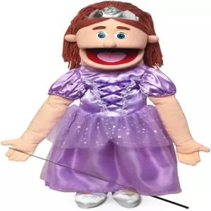 25인치 공주 복숭아 소녀 전신 복화술 스타일 인형