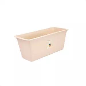 분갈이화분 화장실화분 직사각 2호-베이지 42.5X18X17CM 텃밭 인테리어