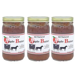 모든 천연 과일 버터 8온스. ( (3병)