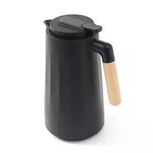 [골드스마일]TBZ 이중유리 블랙 보온보냉 주전자 1L 물주전자 카페소품