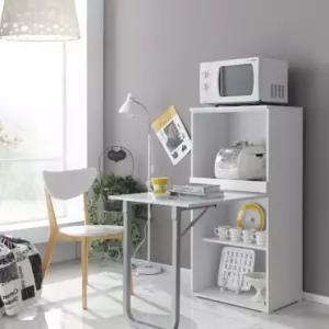 전자렌지수납장 렌지대수납장 밥솥다이 접이식 1