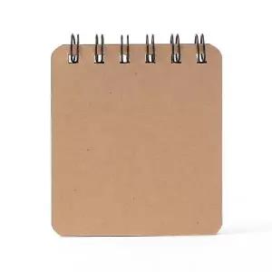 TBZ 아트디자인 무지 휴대용 미니수첩 스프링수첩 노트