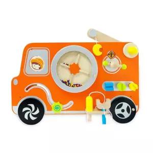 12개월아기 벽걸이 골리고 조이고 중장비 자동차 발달감각 오감자극 프리미엄 상상력