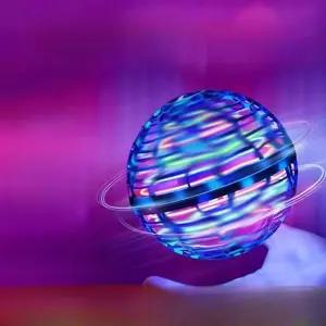 충전식 폼 비행기 완구 야외 드론 회전 던지기 블루 공 스타일 손조작 무선