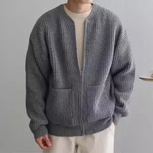 가디건 JSC-1004230 니트 데일리 오버핏 집업