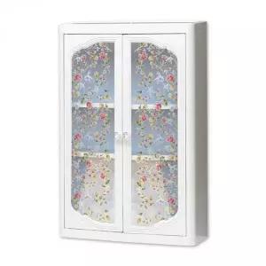 [골드스마일]욕실정리 3단 수납장 플라워 화장실장