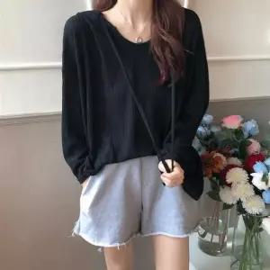 루즈핏 얇은 트임 긴팔 LM-1002610 후드티