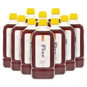 유기농매실숙성 매실원액900ml 10개