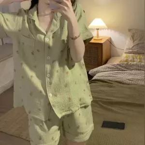 세트 반팔 잠옷 복숭아패턴 HH-S09