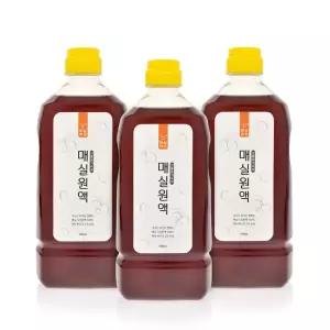 유기농매실숙성 매실원액900ml 3개