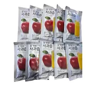 생사과착즙 믿고 드세요120ml 50개