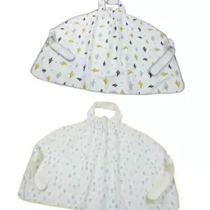 (다올)아기 목욕타올 거즈면 앞치마형 전신 타올 1P