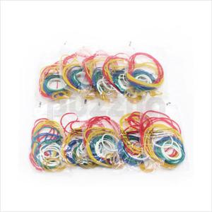 지오보드고무줄 24개 10세트 총240개 기하판고무줄 학교용 수업용 지오보드고무줄세트 양면지오보드고무줄