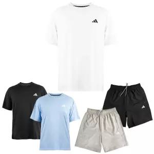 아디다스 액티브 반팔티셔츠 JX5405 반바지 러닝 트레이닝