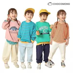 [초코몽]봄아동복BEST/국내생산/봄신상/맨투맨/아동바지/주니어/상하복/데님/유아동복/등원룩