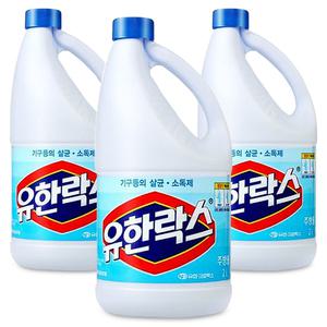 유한락스 주방용 2L x 3개 주방 청소 살균 소독 세제 세정제