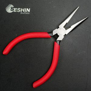 국산 미니 롱노즈플라이어 5인치 라디오펜치 롱로즈 플라이어 수작업공구