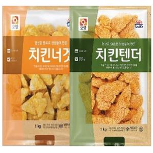 오양 치킨텐더1kg+치킨너겟1kg