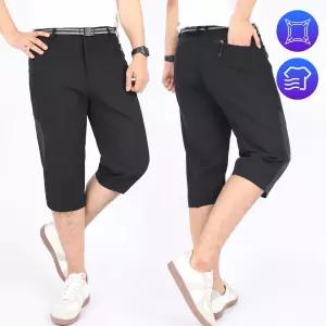 아웃도어 남성작업복바지 클라이밍팬츠 쿨 냉감 여름 7부 등산반바지