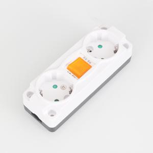 일신 노출 2구 접지 콘센트 (스위치/과부하차단기)