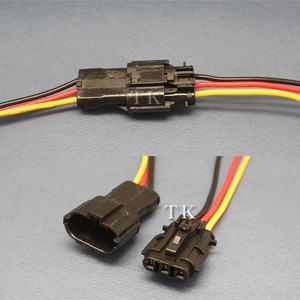 3P 방수 커넥터 전원 연결 전선 KET 몰렉스 연호 하네스 콘넥터 자동차 잭 6선 코드