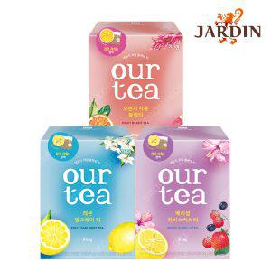 쟈뎅 아워티 오렌지 자몽 블랙티 8p+레몬얼그레이 8p+베리썸 히비스커스 8p