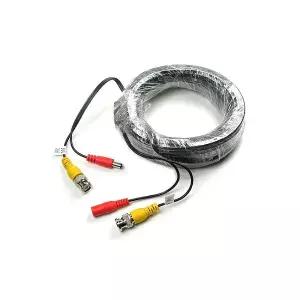 [에스투씨엔아이][C3467]  Coms CCTV 케이블 15m - BNC  DC 5.5 전원 회색