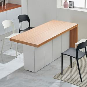 리즈하임 수납형 아일랜드 식탁 720 오픈형 홈바 1200 1400 1600 1800 2200 A7458