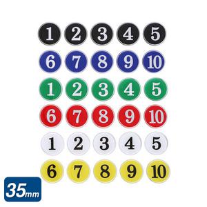원형 번호판 숫자판 테이블 사물함 락카 번호 스티커 식당 식탁 업소 학원 넘버 숫자 표지판 부착용