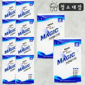 청소대장 크린마스터 매직블럭 소 10개 물 청소 스펀지 매직 크리너 폼 블럭 물 흡수 욕실 주방