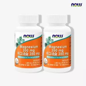 [나우](의정부점)[나우푸드] 마그네슘 350mg (90정) x 2박스