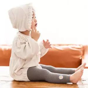 아바드 하라로이 민들레 자수 레깅스