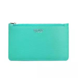 한스마레 슬림 가죽 여성 심플 장지갑 Ver2- 민트