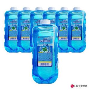 [페리오] 페리오가글 디스펜서리필 1500m 6개  쿨민트 가그린 구강청결제