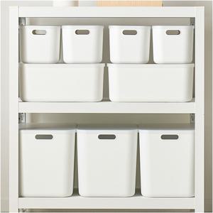 위즈홈 그라미 팬트리 수납 정리함 리빙박스(뚜껑포함) 3size