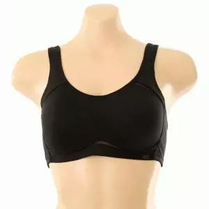 [솔브](정상) 베이직 노와이어 스포츠브라 C컵 성형브라 학생브라_K SBRS204C BK_T