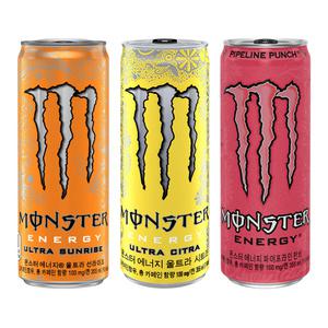 몬스터 355ml (선라이즈+시트라+파이프) 8캔씩 총 24캔