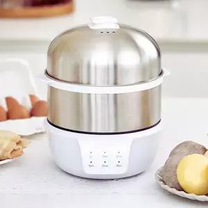 [홈마블] 계란찜기 달걀찜기 반숙 계란삶는기계 올스텐 2단 미니찜기