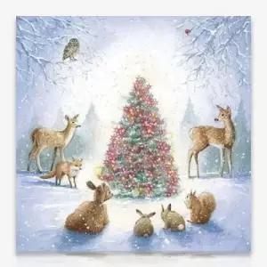 아트박스 루체디움 숲속의 크리스마스 트리 DIY 보석십자수 십자수 비즈세트