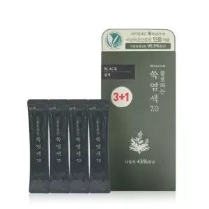 베네자임 베네자임 물로하는 쑥염색7.0 블랙 [10gx4]기획세트