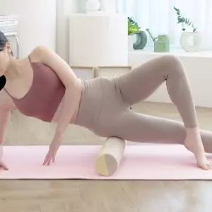 트라택 슬림핏 EVA 폼롤러 60cm 샌드핑크