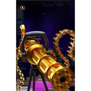 게틀링 자동발사 탄피배출 전동 너프건 소프트건 M416