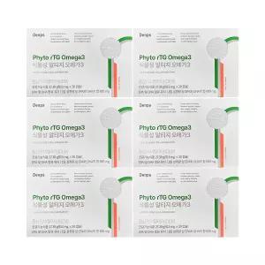 덴프스 식물성 rTG 오메가3 913mg x 30캡슐 x 6박스 /An