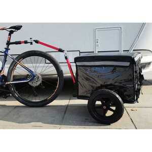 자전거 트레일러 야외 낚시 캠핑 장보기 자전거 캐리어