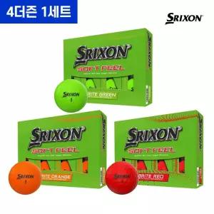 갤러리아 [4더즌 세트패키지] 스릭슨 소프트 필 브라이트 골프공 2피스