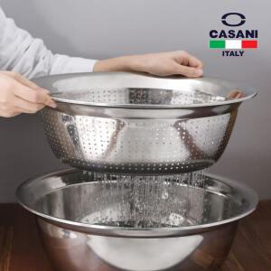 II 아이코리아 까사니 믹싱볼 타공볼 다라이 김장 메가볼 세트 2P