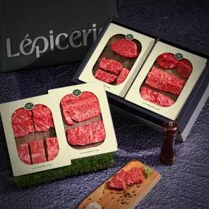 [롯데백화점]안성마춤한우 1등급 뜰한우 오마카세 세트 0.54kg