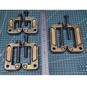 단조클램프 35mm형, 60mm형, 80mm형을 체결하실 H빔, 철골 두께에 따라 선택구매하세요.