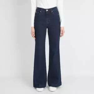 [게스] 여성 청바지 플레어 붓컷 다크블루 YN5D0137 D